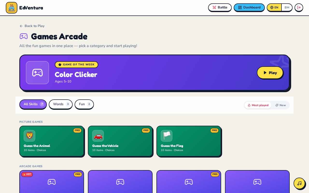 Fun Games Arcade