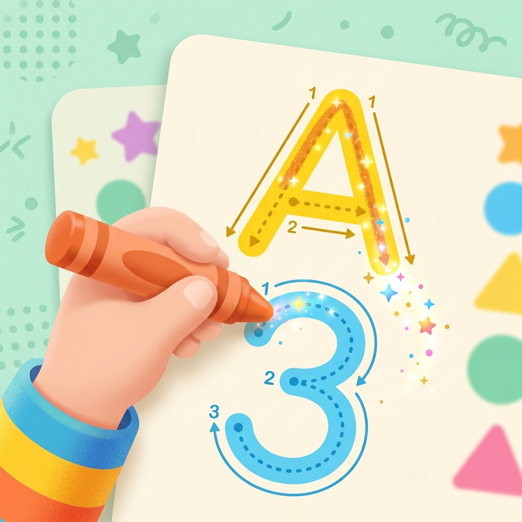 Letter & Number Tracing